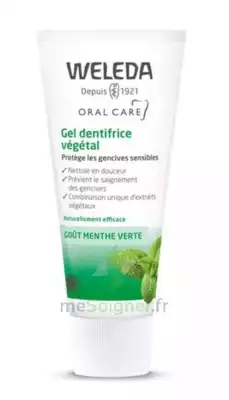 Weleda Soins Bucco-dentaires Gel Dentifrice Végétal 2t/75ml à Montbéliard